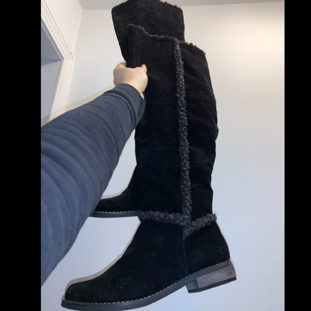 Knee high boots